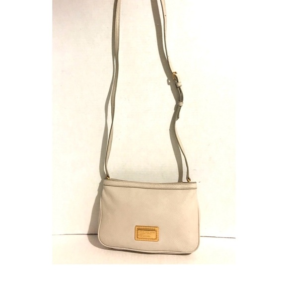 Marc by Marc Jacob’s Cream Leather Crossbody Bag - Picture 9 of 9